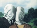 Los amantes 1928 René Magritte